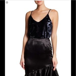 RO&DE Sequin Velvet Cami